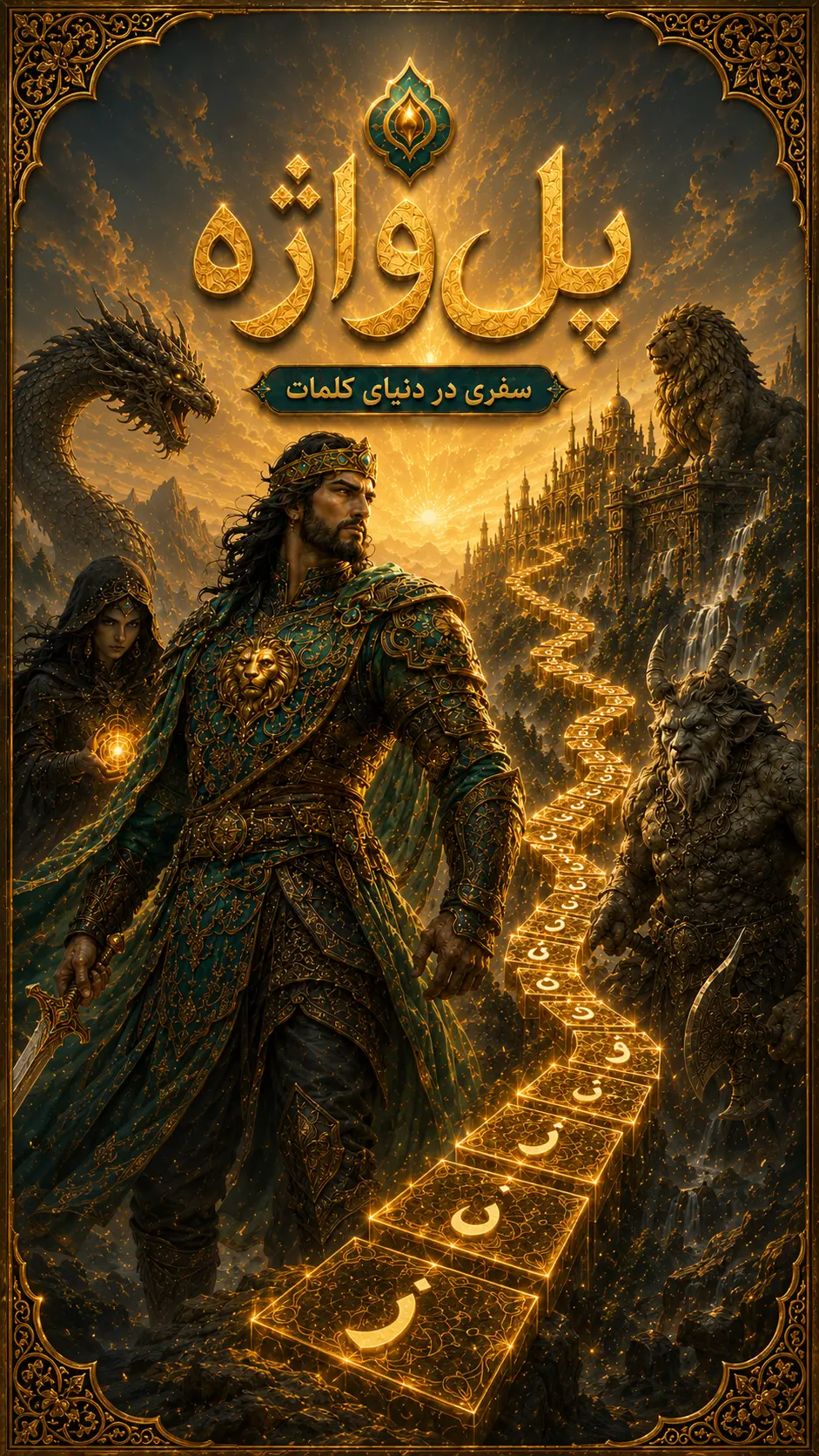 صفحه خانه پل‌واژه با مسیر ادامه سفر، شاخ غول امروز و رمزواژه امروز